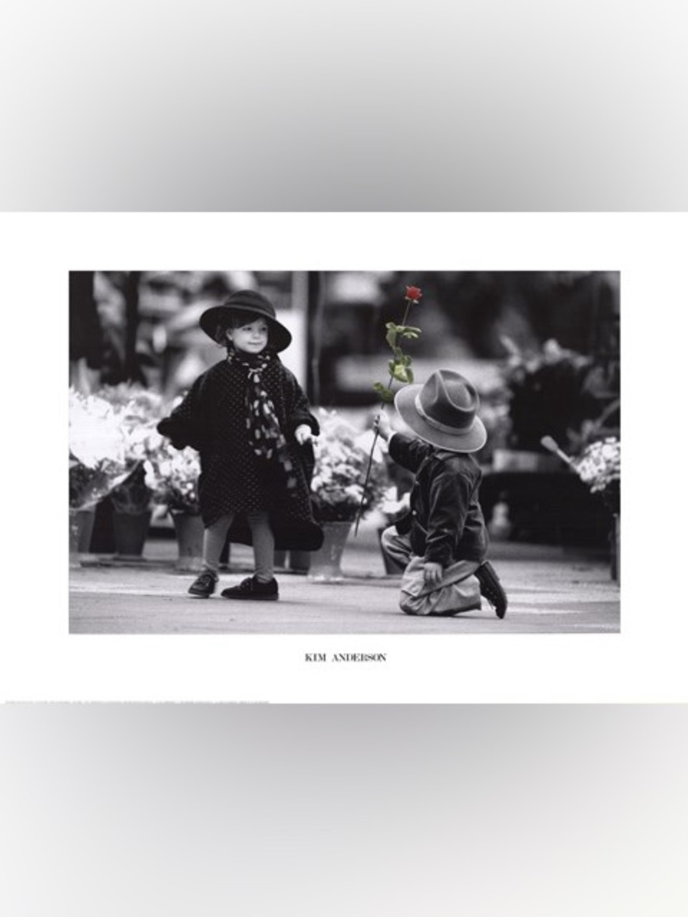 Framed Picture Young Adonis" or "Adoration" by photographer Kim Anderson
